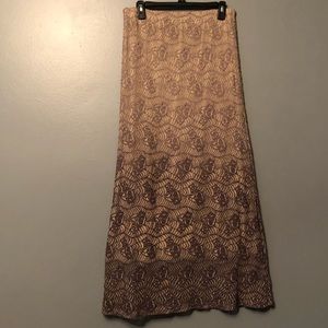 Gimmicks by BKE Ombre maxi skirt